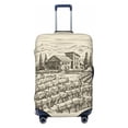 thumbnail image 1 of Travel Luggage Cover Protector - Vineyard Landscape Anti-Scratch Suitcase Covers Fits 18-32 Inch Luggage, 1 of 5