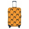 thumbnail image 1 of Travel Luggage Cover Protector - funny halloween cat Anti-Scratch Suitcase Covers Fits 18-32 Inch Luggage, 1 of 5