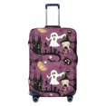 thumbnail image 1 of Travel Luggage Cover Protector - halloween witch cartoon Anti-Scratch Suitcase Covers Fits 18-32 Inch Luggage, 1 of 5