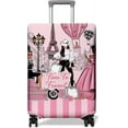 thumbnail image 1 of Travel Luggage Cover Suitcase Protector Fits 18-32 Inch Luggage Wheel Covers Patterned Travel Related Items Flower Luggage Protector Elastic Luggage Anti-scratch Suitcase Cover S, 1 of 1