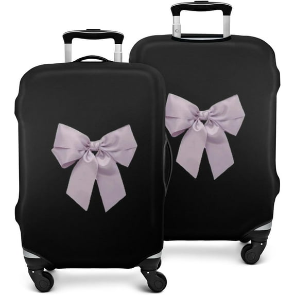 Travel Luggage Cover Suitcase Protector Fits 18-32 Inch Luggage Wheel Covers Patterned Travel Related Items Flower Luggage Protector Elastic Luggage Anti-scratch Suitcase Cover S