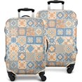 thumbnail image 1 of Travel Luggage Cover Suitcase Protector Fits 18-32 Inch Luggage Wheel Covers Patterned Travel Related Items Flower Luggage Protector Elastic Luggage Anti-scratch Suitcase Cover L, 1 of 6