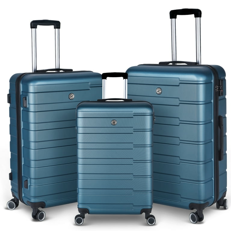 Travel Luggage Sets with 360-Degree Spinner Wheels and Carrying - Main Image