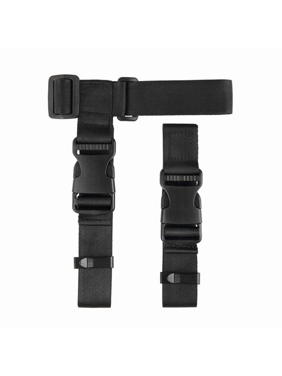 Travel Luggage Strap Suitcase Belts Elastic Telescopic Travel Bag Belt for Suitcase Fixed Belt Travel Buckle Strap Baggage BeltsBlack