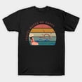 thumbnail image 1 of Travel Makes Me Happy Positive Global Nomad Exploration Slogan Graphic Unisex T-Shirt, up to size 3XL., 1 of 2