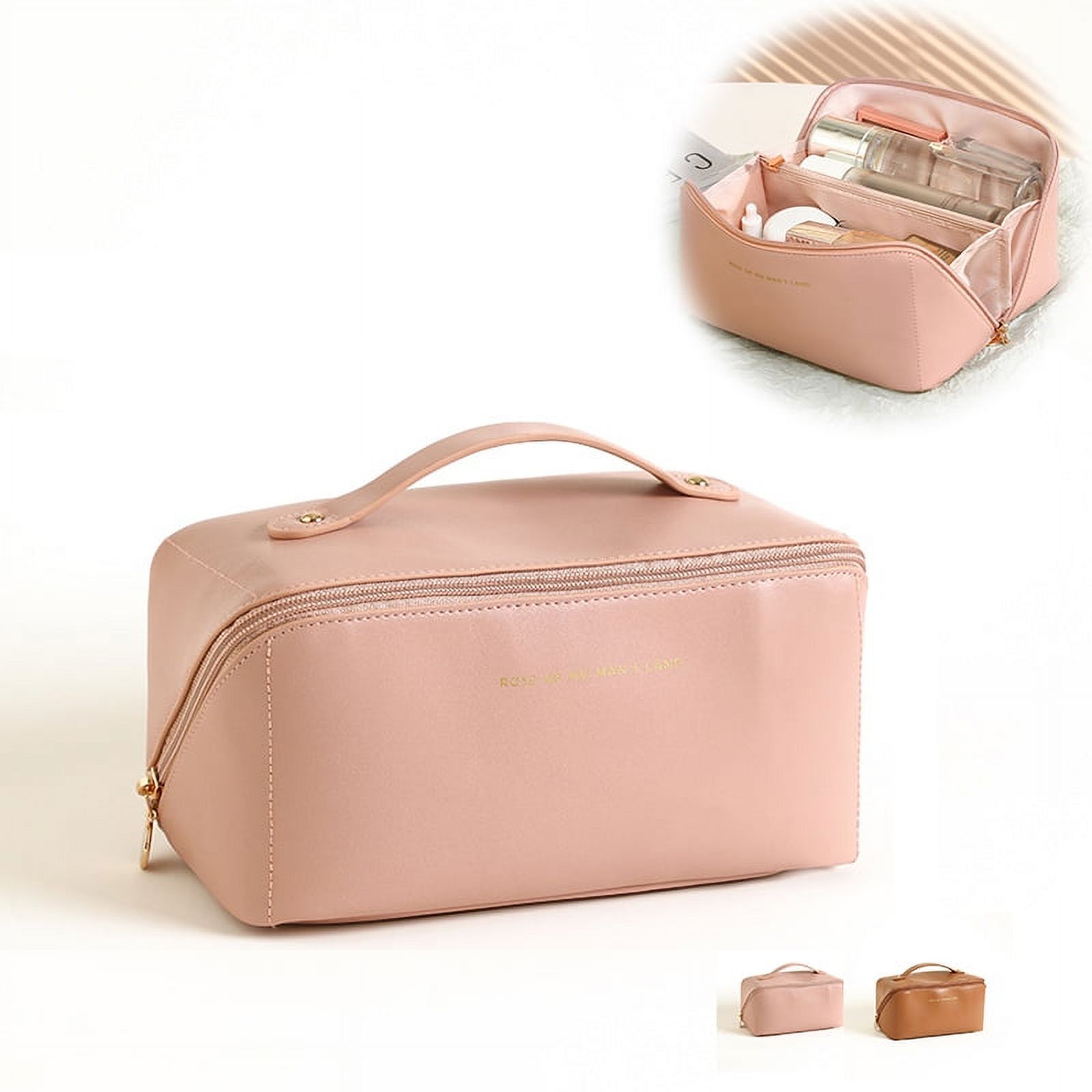 Travel Makeup Bag, Large Capacity Cosmetic Bags, Waterproof Portable