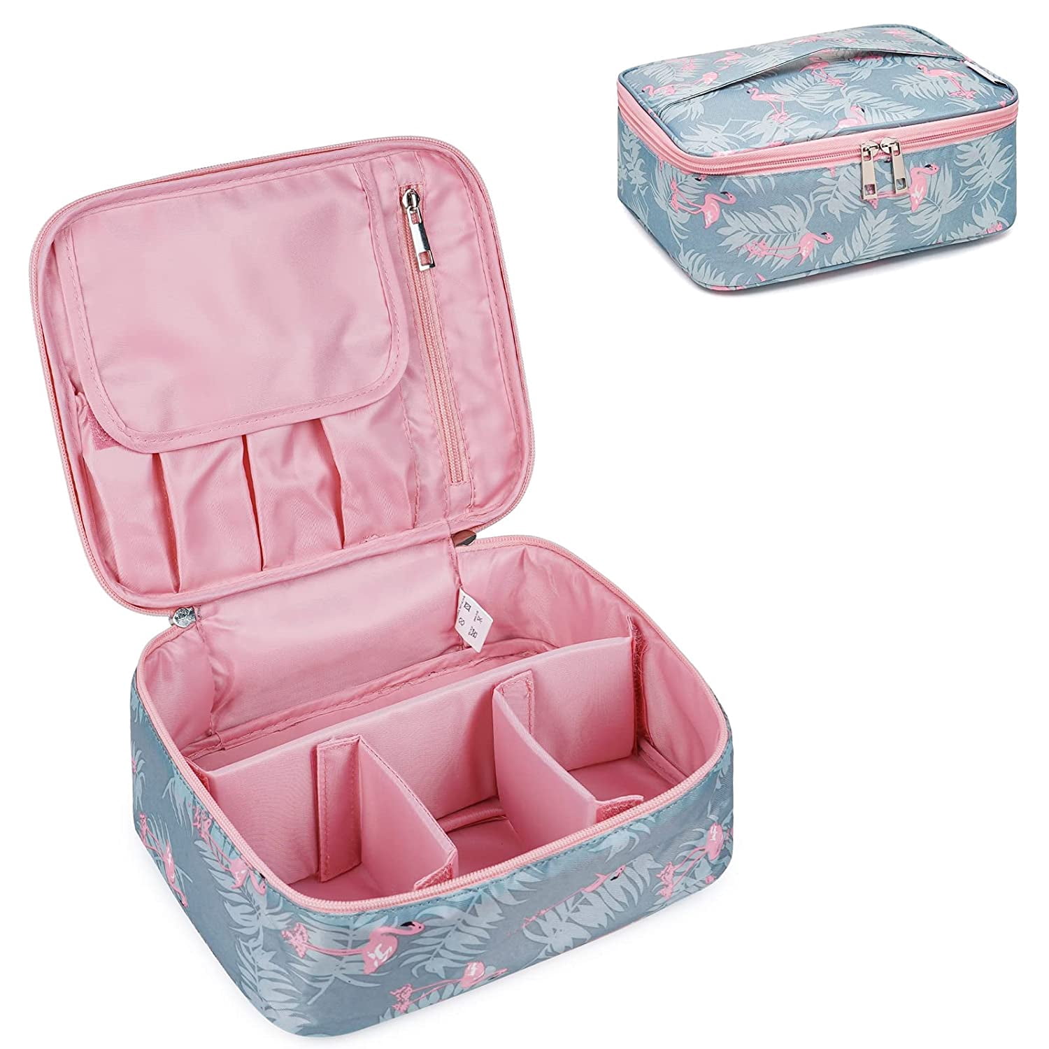 Travel Makeup Bag Large Cosmetic Bag Makeup Case Organizer for Women
