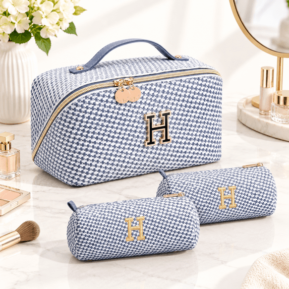 Travel Makeup Bag Organizer For