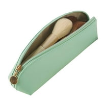 Travel Makeup Bag PU Leather Cosmetic Organizer Large Capacity Portable Toiletry Wash Pouch For Women