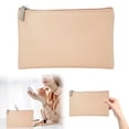 thumbnail image 1 of Travel Makeup Bag, PU Leather Cosmetic Organizer, Portable Carry On Lipstick Brush Holder, Large and Small Toiletry Bag for Women, 1 of 4