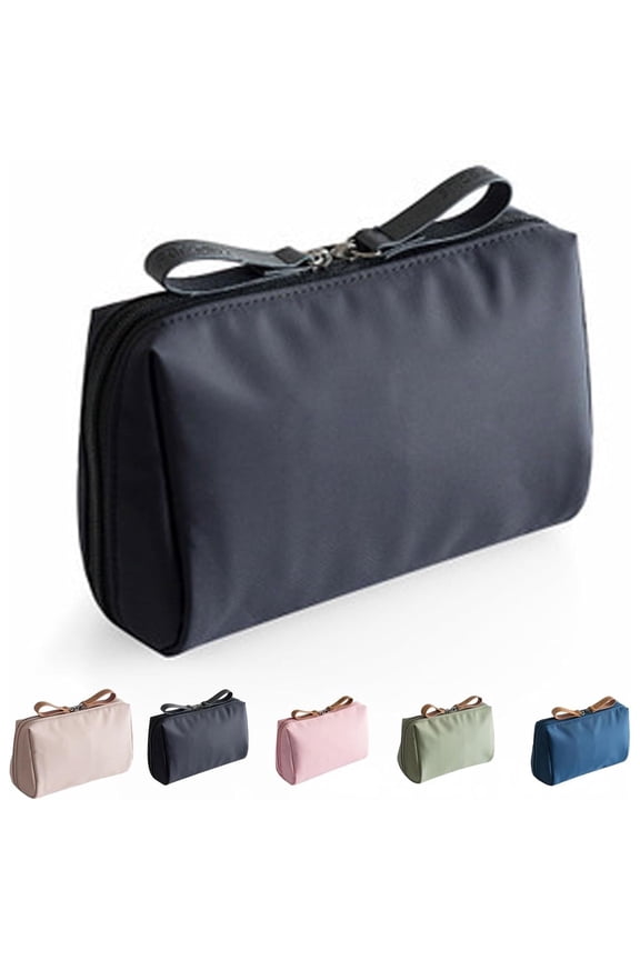Travel Makeup Bag Small Cosmetic Organizer for Women Girls Portable Mini Purse Handy Pouch Toiletry Accessories