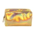 thumbnail image 1 of Travel Makeup Bag Waterproof Toiletry Bag Large Capacity Cosmetic Bag Simplistic With Handles Makeup Organizer Swimming Bag(Yellow), 1 of 5