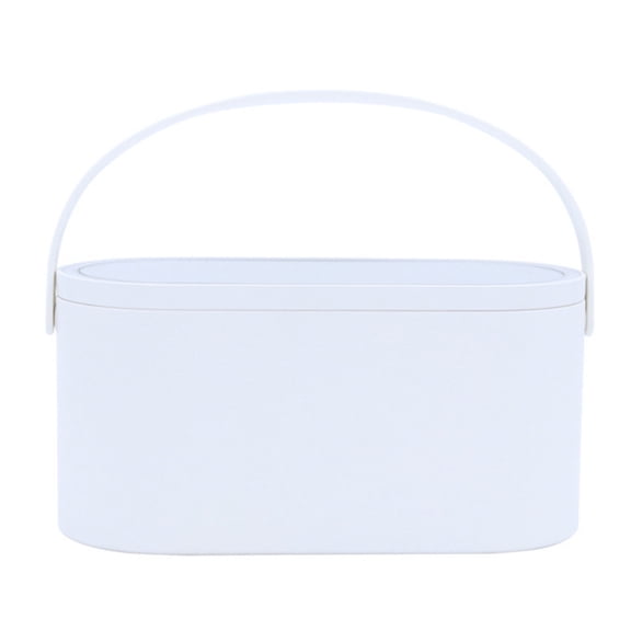 Travel Makeup Box with USB LED Lighted Mirror Cosmetic for Case Jewelry Organize