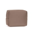 thumbnail image 1 of Travel Makeup Cosmetic Bag Neoprene Waterproof Soft for Women with Large Capacity Portable Pouch Lightweight Toiletry Organizer Purse, Brown, 1 of 6