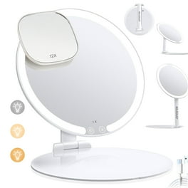 Vivitar Makeup Mirror 10x Magnification 180 degree rotation with