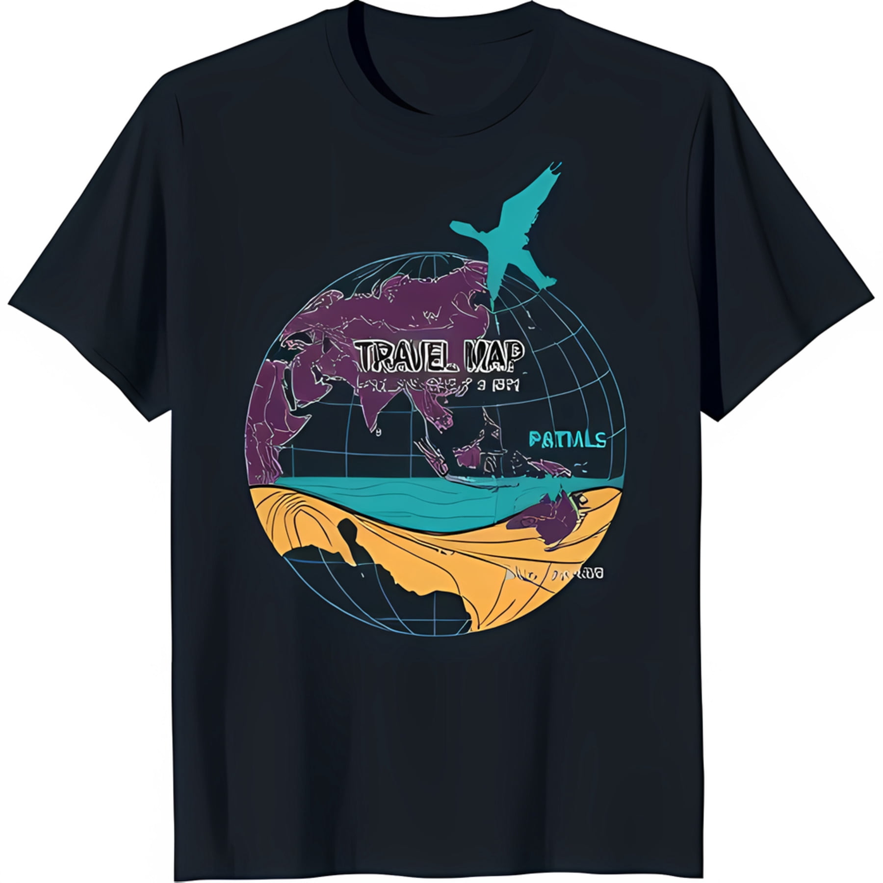 Globe Graphic T-Shirt