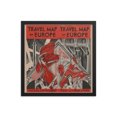 thumbnail image 1 of Travel Map Of Europe IMM Lines, 1932. Framed Vintage Travel Poster, 1 of 1