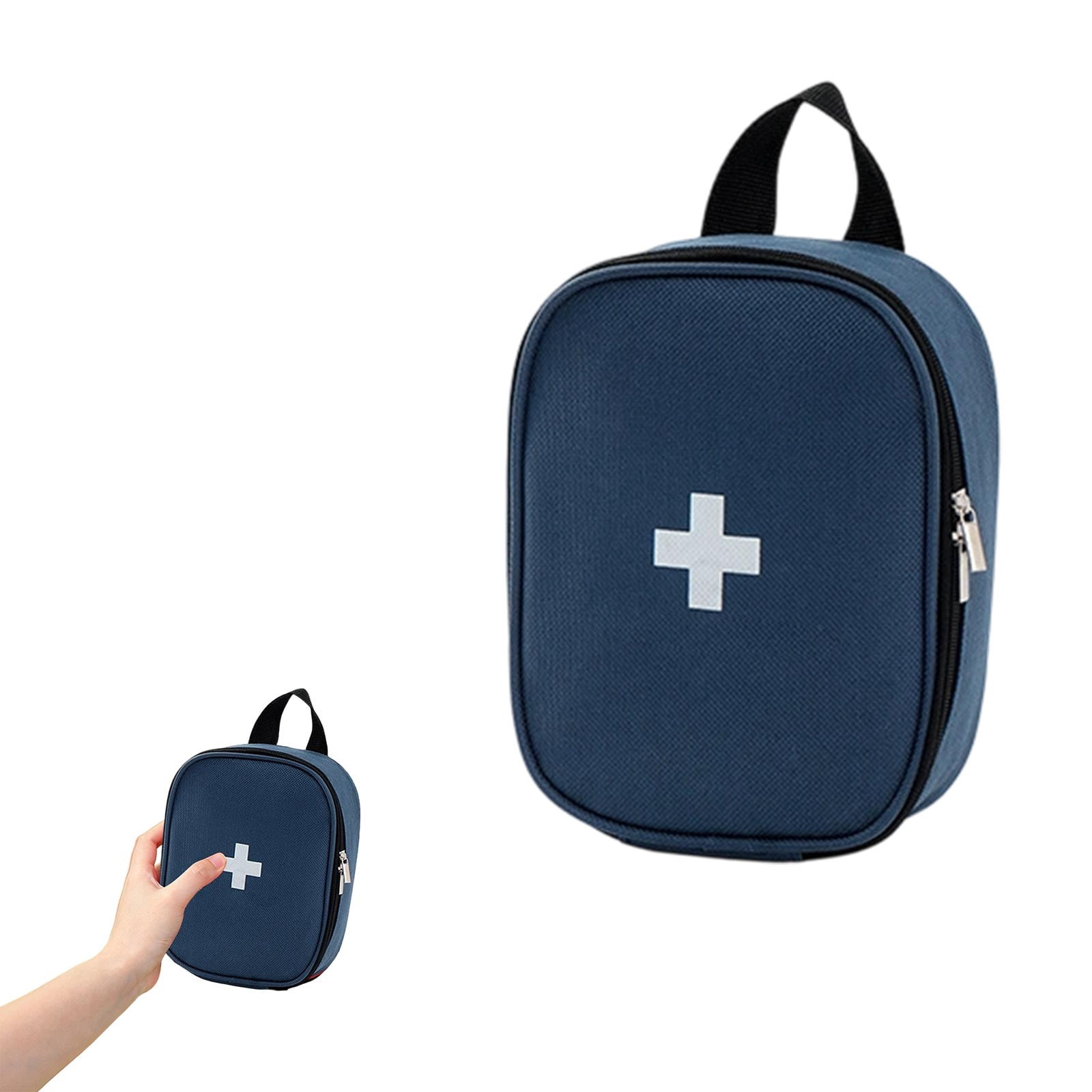 Travel Medicine Organizer for Emergency, Medicine Box Empty with Small ...