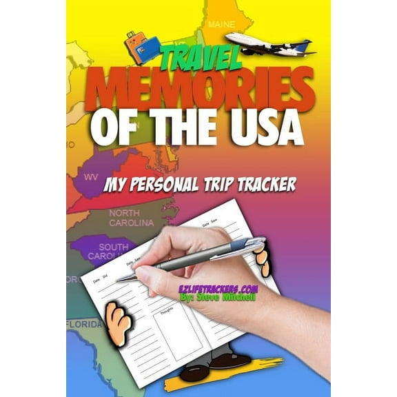 Travel Memories of the USA : My Personal Trip Tracker (Paperback)