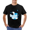 thumbnail image 1 of Travel Men’s Graphic T-shirt Vintage Short Sleeve Sport Tee Black S, 1 of 2