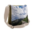 thumbnail image 1 of Travel Messenger Bag, Yellowstone National Park, Unisex Cross-body, by Ambesonne, 1 of 2