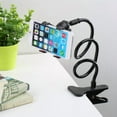 thumbnail image 1 of Phone Holder Bed Gooseneck Mount - Flexible Arm 364 Mount Clip Bracket Clamp Stand for Smartphones, 1 of 12