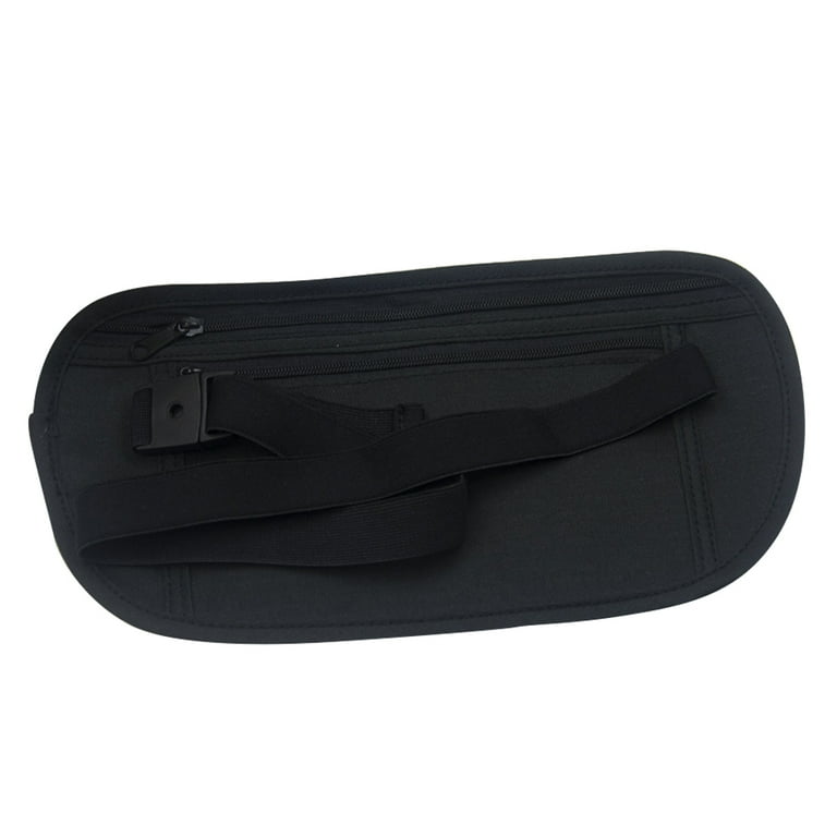 Travel Money Belt Bag Safe Waist Bag, Secure Belt for Men and