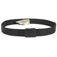 thumbnail image 1 of Travel Money Belt, Nylon Hidden Money Pocket Belt with Plastic Buckle, 1 of 7