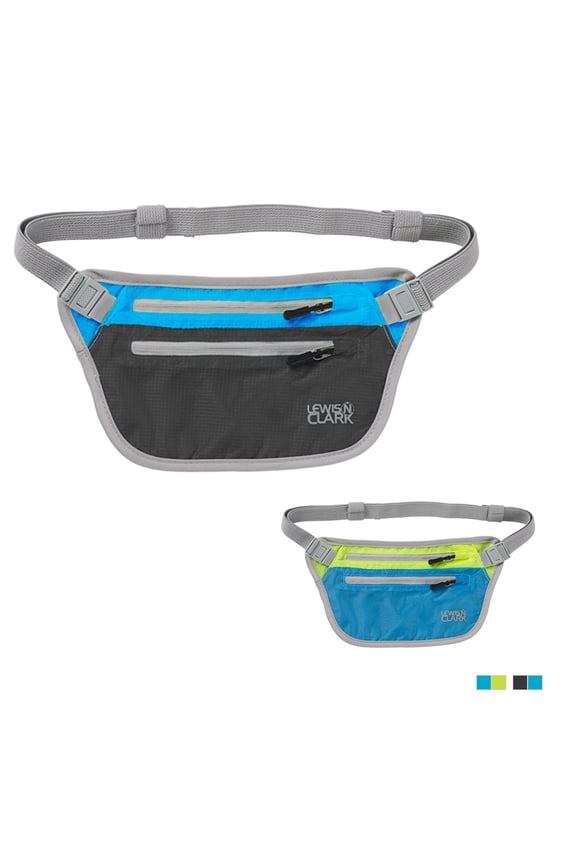 Travel Money Belt Ultra Light Waist Stash Passport Id Holder Lewis N Clark Nylon