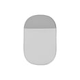 thumbnail image 1 of Incipio Stick-on Mouse Sleeve, Adhesive Laptop Mouse Holder Pocket, Slim Stretch Fabric Storage for Wireless Mouse & Accessories, Prepositional Peel & Stick Design, Grey, 1 of 12