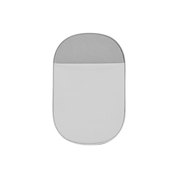 Incipio Stick-On Mouse Sleeve, Adhesive Laptop Mouse Holder Pocket, Slim Stretch Fabric Storage for Wireless Mouse & Accessories, Grey