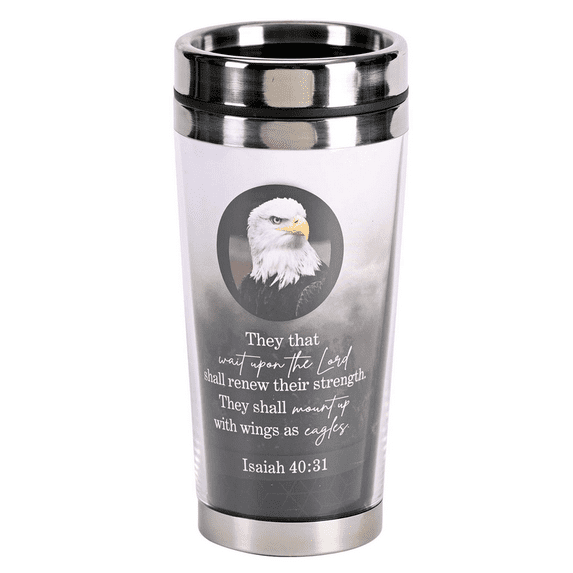 Travel Mug Eagle Isaiah 40:31