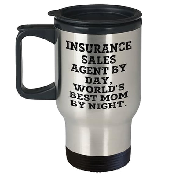 Travel Mug Gift for Insurance Sales Agents - Perfect Graduation Present from Mom