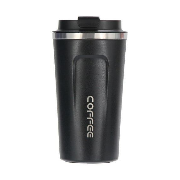 Travel Mug Insulated Coffee Cup With Leakproof Lid Vacuum Insulation Stainless Steel For Hot And Cold Water Coffee And Tea 510ml Glass&Bottle