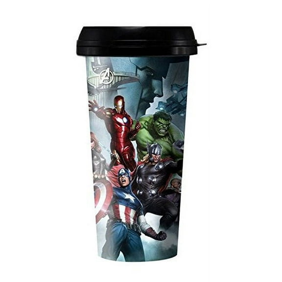 Travel Mug - Marvel - Avenger w/ Loki Licensed ptmg-avas-group