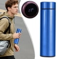 thumbnail image 1 of Travel Mug, Smart Travel Mug Temperature Display Mug Vacuum Insulated Mug Stainless Steel Coffee Mug Leakproof Tumbler Heat Retention Cup for Coffee, Tea, Home, Office, 1 of 7