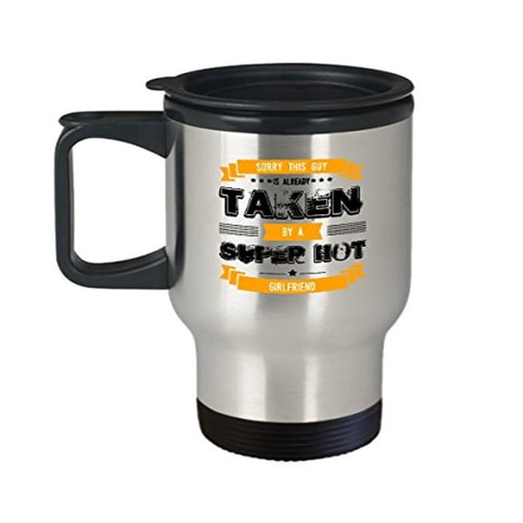 Travel Mug for Boyfriend - Sorry This Guy - Someone Special Gifts -14 Oz Stainless Steel Coffee Cup