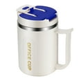 thumbnail image 1 of Travel Mugs Insulated for Hot and Cold Portable Double Layer with Lid and Handle 500Ml Stainless Steel Travel Coffee Mug for Camping Office, 1 of 7