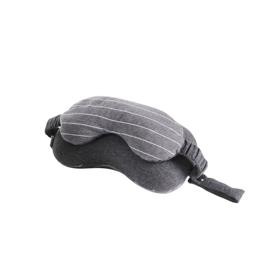 Travel Neck Pillow 2 in 1 with Eye Mask U Shaped Memory Foam Pillow for Airplane Car Office Nap Support Rest