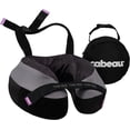 thumbnail image 1 of Cabeau Travel Neck Pillow for Airplanes - The Neck's Evolution TNE S3 - Supportive Memory Foam Design for Long Haul Flights with Attachable Seat Straps and 360 Support in Berlin Grey, 1 of 3