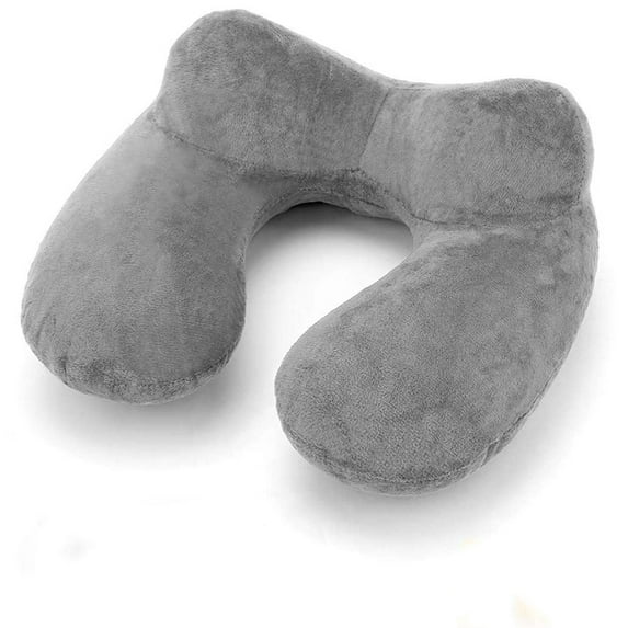 Travel Neck Pillow, Versatile Soft 362 Support Scarf, Chin & Neck Support Neck Pillow, Machine Washable, Airplanes Travel Essentials for Office, Cars Breaks Sleeping(Grey)