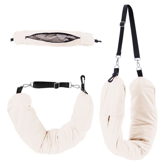 Travel Neck Pillow with Clothes Stuffable Travel Pillow Stuffable Neck Pillow Fillable Neck Pillow for Airplanes Travel