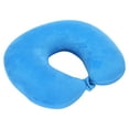 thumbnail image 1 of Travel Neck Pillows for Airplanes,Neck Support Pillow,Adult Cozy Soft Microfiber Neck Pillow for Travel–Compact,Machine Washable-Perfect for Airplane,Car,Home Use-Provide Head Neck Support Rest–Blue, 1 of 8