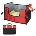 thumbnail image 1 of Travel-Nest Folding Travel Cat & Dog Bed, Red - Small, 1 of 1