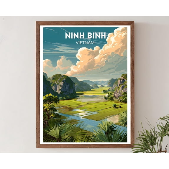 If Printable Travel Ninh Binh Vietnam Modern Scenic Karst Valleys Cleanasian Travel ...