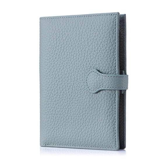 Travel Notebook Wallet, Compact Refillable Journal with Card Slots, Slip Pocket, Tab Closure, Pen Loop, Binder