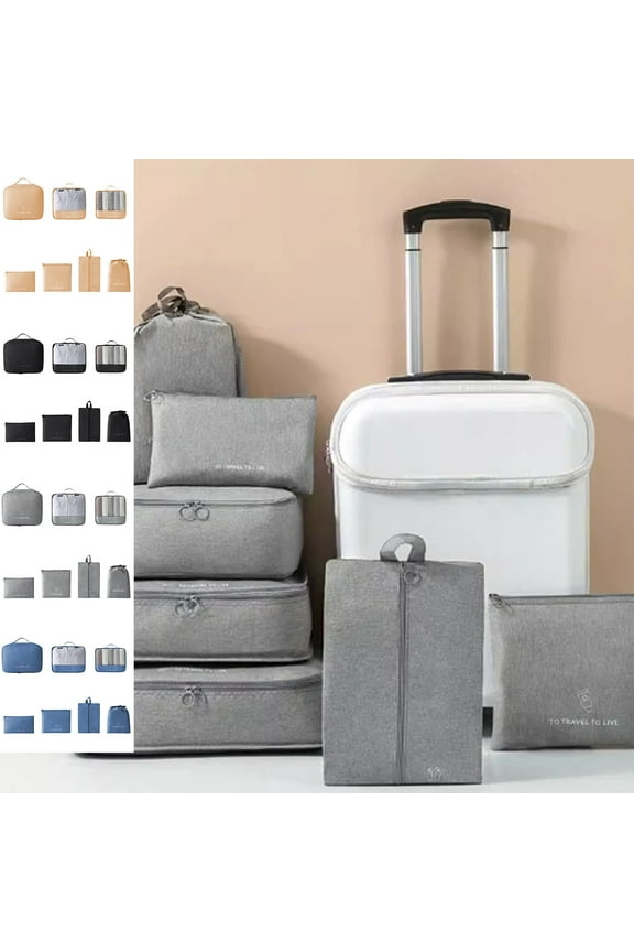 Travel Organizer Bag Sets of Clothes Shoes Storage Bag Suitcase Classification and Organization of Storage Bags, by Ukhccc