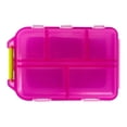 thumbnail image 1 of Travel Organizer Case,Mini Organizer Storage with 10-Compartment,Portable Container,Double-Layer Plastic Organizer with Sealed Lids,Small Item Container for Carry Storage Organizer,(Pink,2.4x3.7 in), 1 of 9