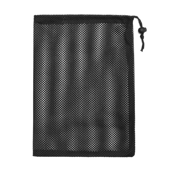 Travel Outdoor Multi Purpose Nylon Mesh Drawstring Bag Stuff Sack Storage Bag Laundry Bag 25X30CM