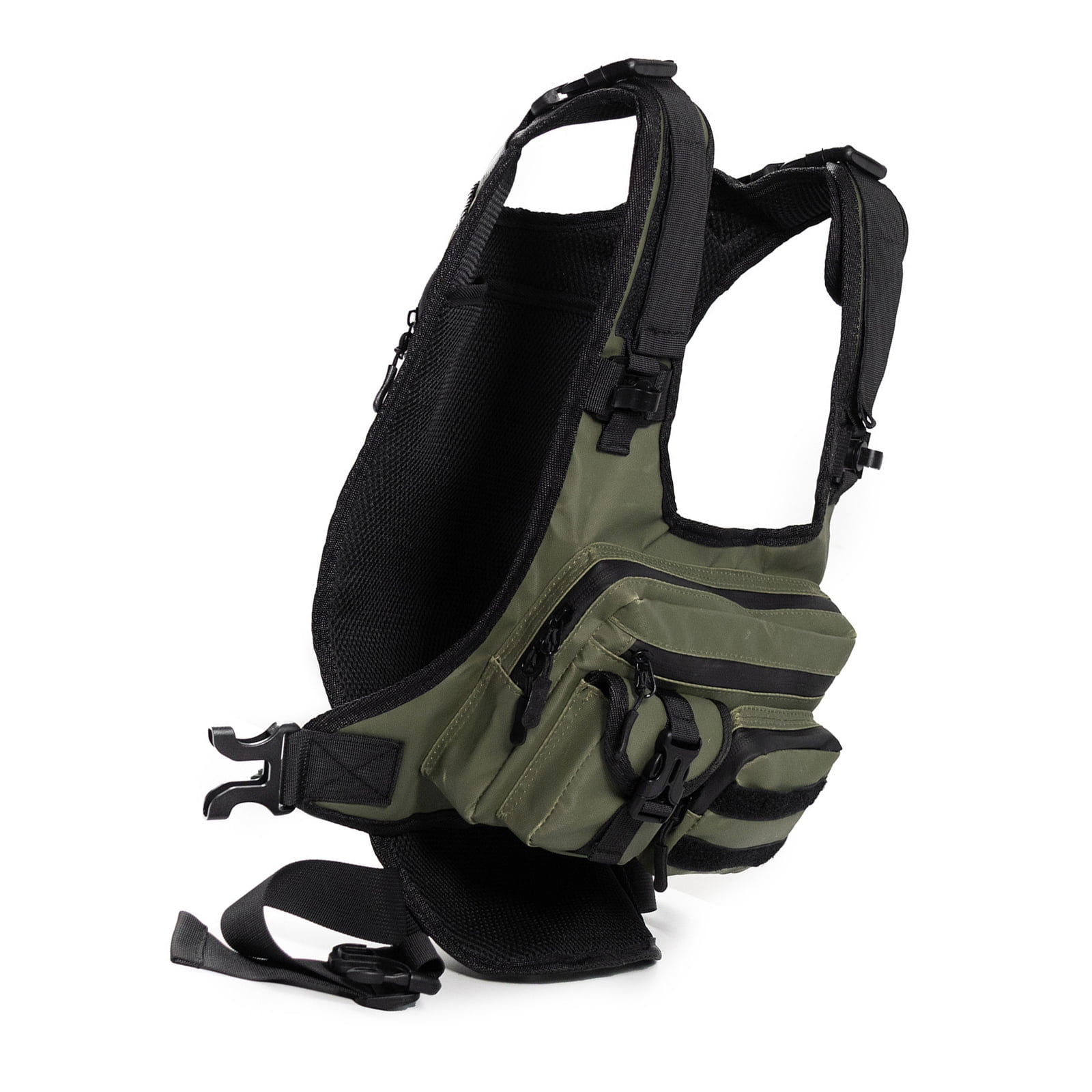 Travel Outdoor Storage Bag Vest Pack Feature Front Panels Perfect For Running Training Biking Backpacking